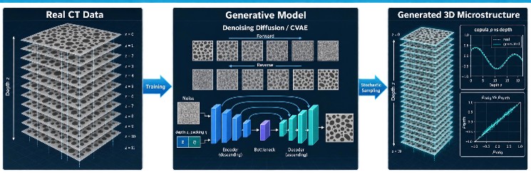 Deep Generative Model for Image-Space 3D Microstructure Synthesis of UD Fiber-reinforced Polymer Composites thumbnail